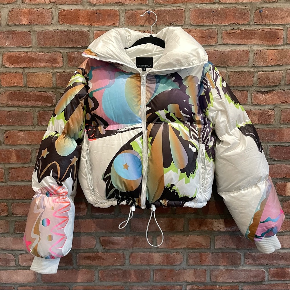 Cynthia Rowley Multicolor Puffer Jacket - Picture 8 of 11